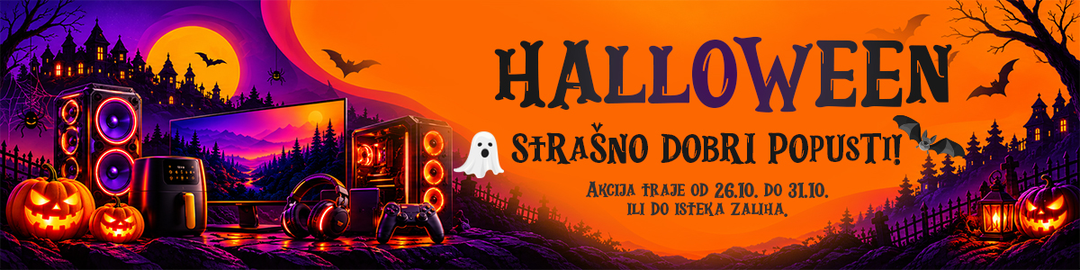 HALLOWEEN: STRAŠNO DOBRI POPUSTI! 🎃👻